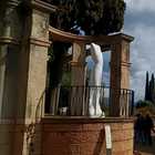 A Dream that Becomes a Profile, a Profile that Becomes a Dream, illuminating the monumental "Vittoriale degli Italiani."<br />
The light drapes of Giovanni Balderi's white Venus flutter in the light spring breeze in the famous residence of the poet D'Annunzio.<br />
 - Vittoriale degli Italiani, via al Vittoriale 12, Gardone Riviera (BS)